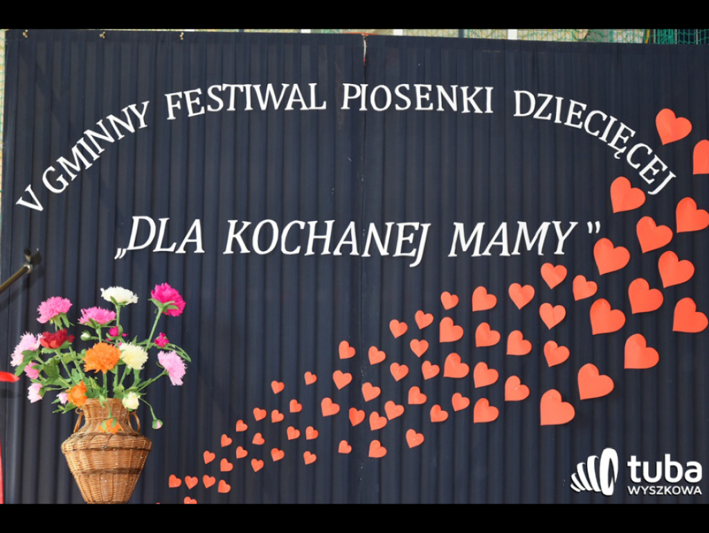 Dla kochanej mamy... Śpiewały dzieci z całej gminy Wyszków