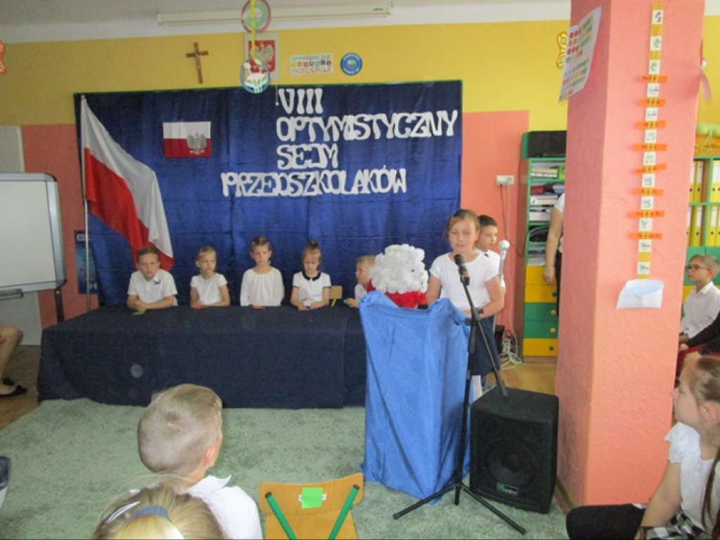 VIII Optymistyczny Sejm Przedszkola nr 9 Bajka w Wyszkowie