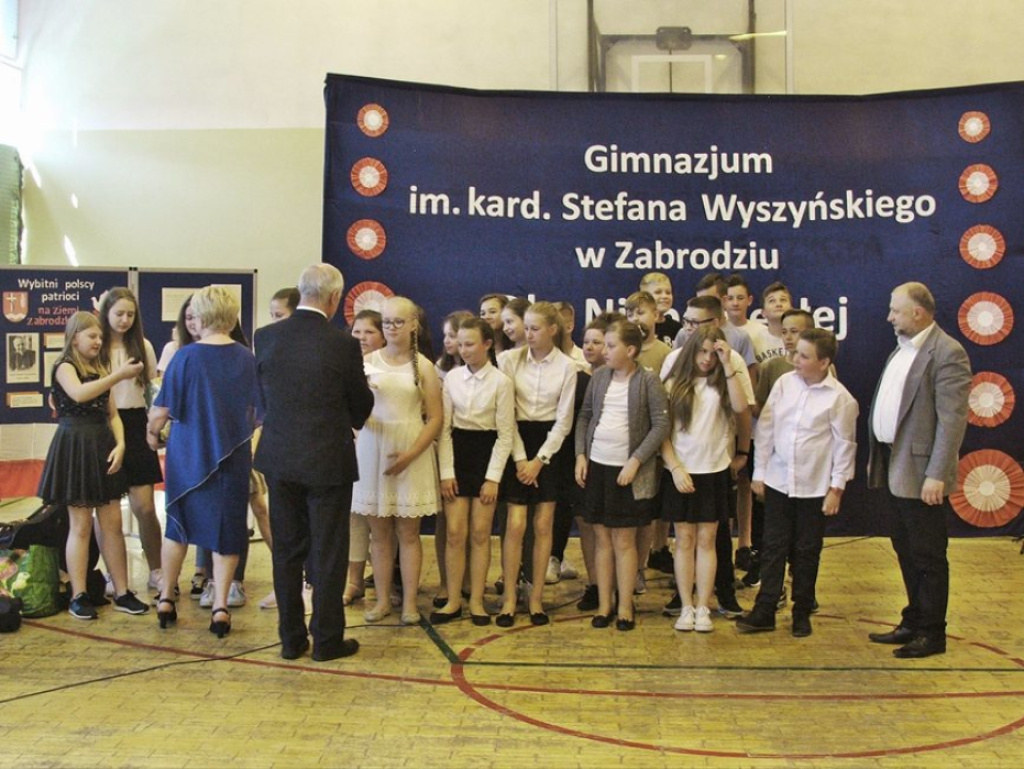 Święto Patrona Szkoły w Gimnazjum w Zabrodziu
