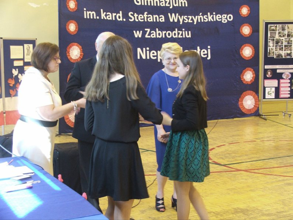 Święto Patrona Szkoły w Gimnazjum w Zabrodziu