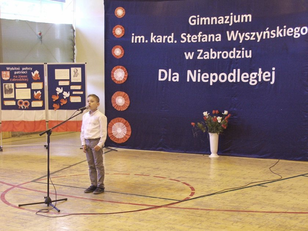 Święto Patrona Szkoły w Gimnazjum w Zabrodziu