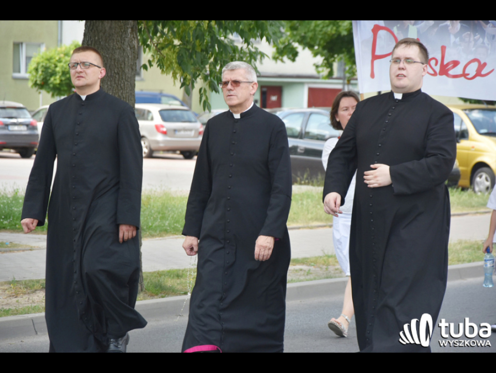 Ulicami Wyszkowa przeszedł Marsz dla Życia i Rodziny