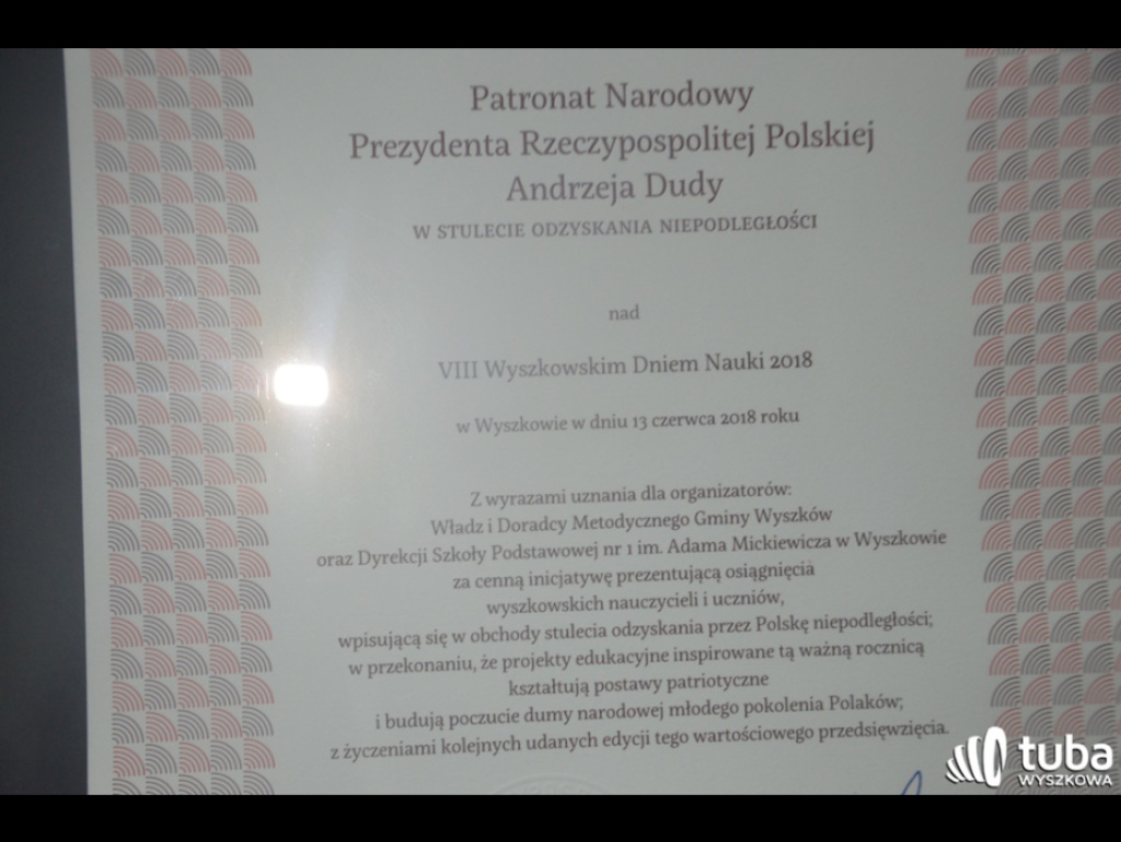 Popularyzacja wiedzy i nauki na VIII Wyszkowskim Dniu Nauki