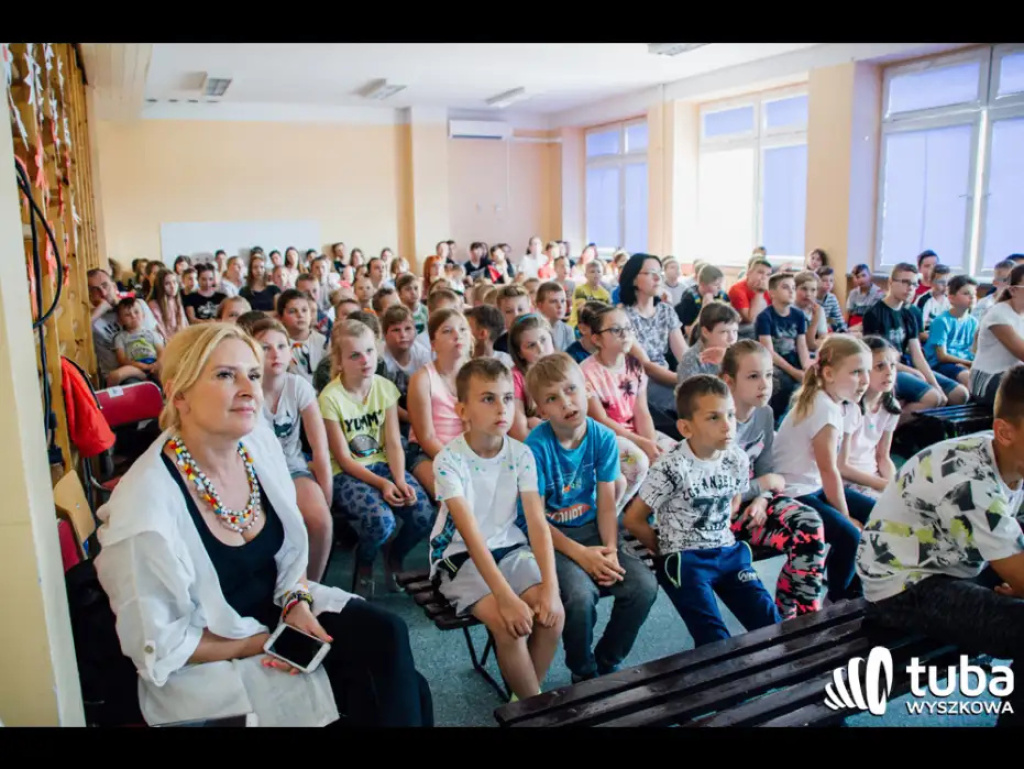 Niecodzienny gość w Szkole Podstawowej nr 5. Zbiera fundusze na budowę szkoły w afrykańskiej wiosce