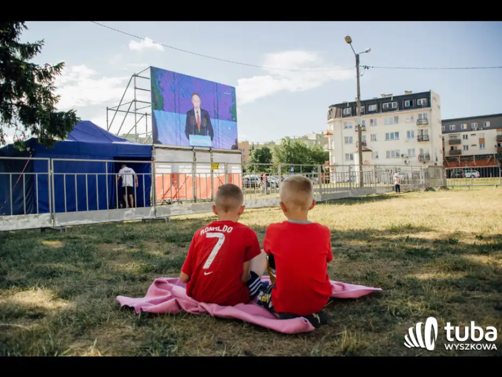 Ruszyła wyszkowska strefa kibica. Sprawdź, kiedy kolejny mecz na dużym ekranie