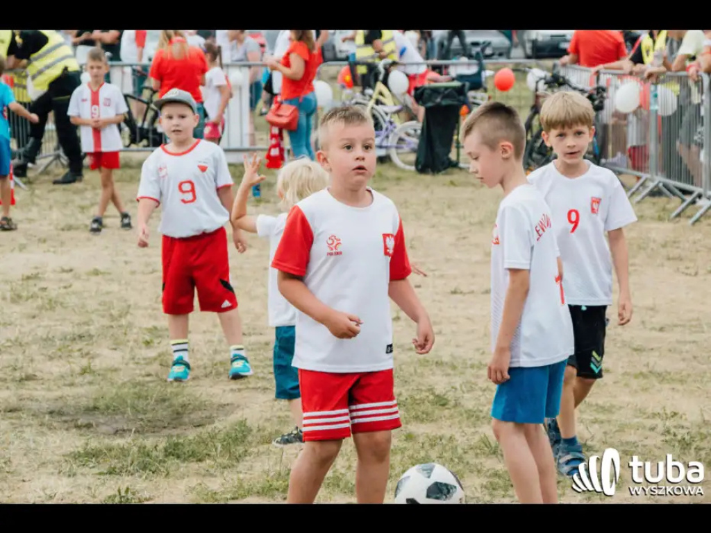 Wyszkowskie kibicowanie Polsce. Tłumy w strefie kibica