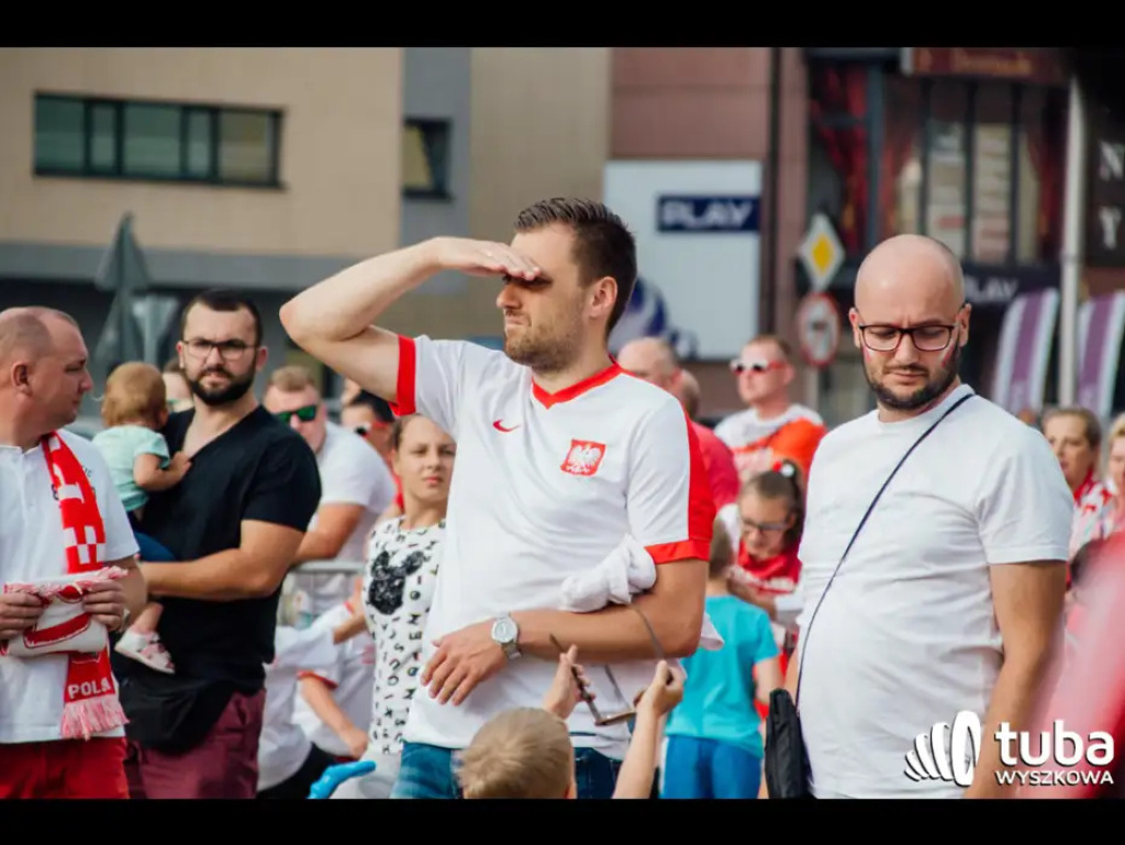 Wyszkowskie kibicowanie Polsce. Tłumy w strefie kibica