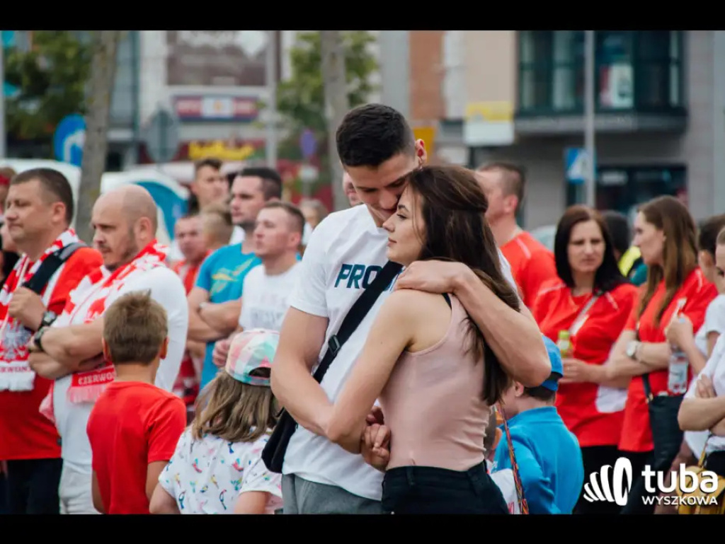 Wyszkowskie kibicowanie Polsce. Tłumy w strefie kibica