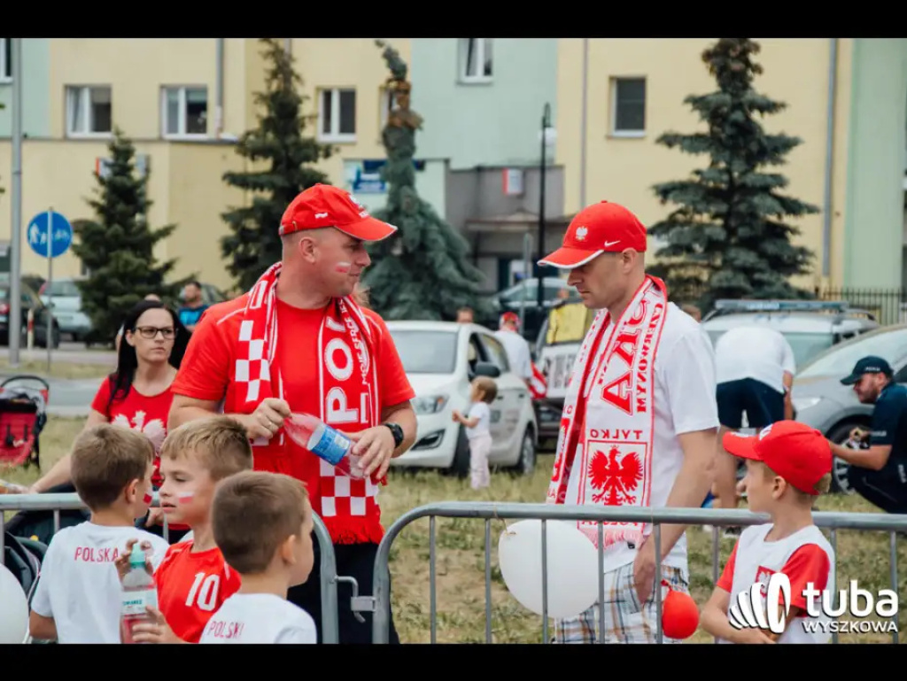Wyszkowskie kibicowanie Polsce. Tłumy w strefie kibica