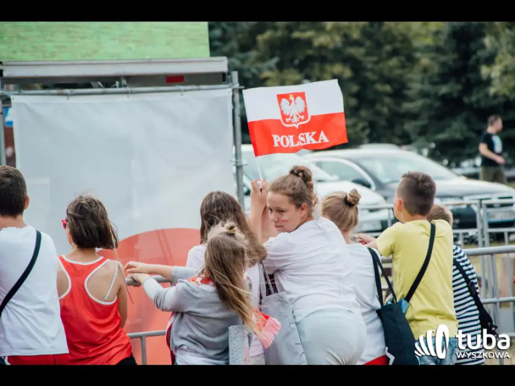Wyszkowskie kibicowanie Polsce. Tłumy w strefie kibica