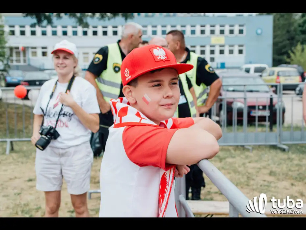 Wyszkowskie kibicowanie Polsce. Tłumy w strefie kibica