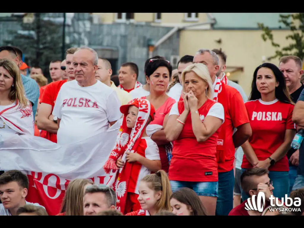Wyszkowskie kibicowanie Polsce. Tłumy w strefie kibica