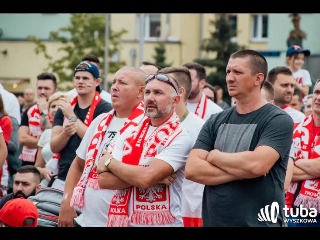 Wyszkowskie kibicowanie Polsce. Tłumy w strefie kibica