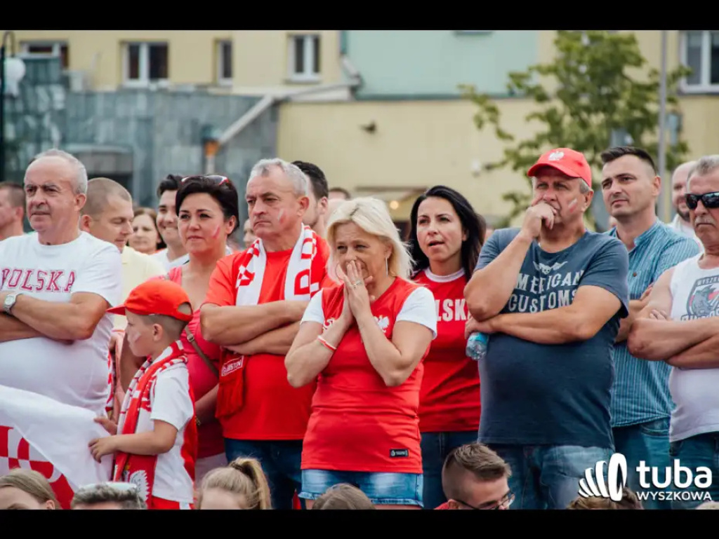 Wyszkowskie kibicowanie Polsce. Tłumy w strefie kibica
