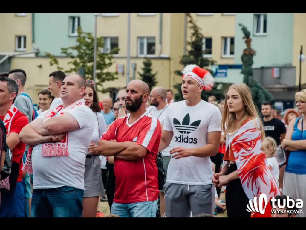 Wyszkowskie kibicowanie Polsce. Tłumy w strefie kibica