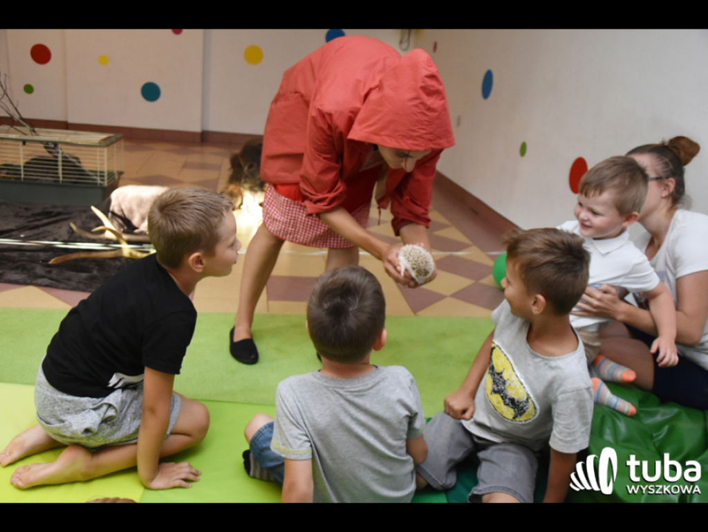 Teatr żywych zwierząt zagościł w Pracowni MADU