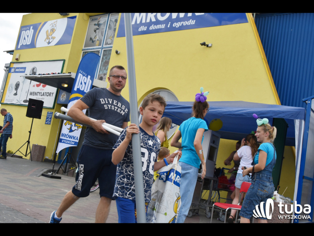 Konkursy, promocje, animacje, czyli festyn w wyszkowskiej 