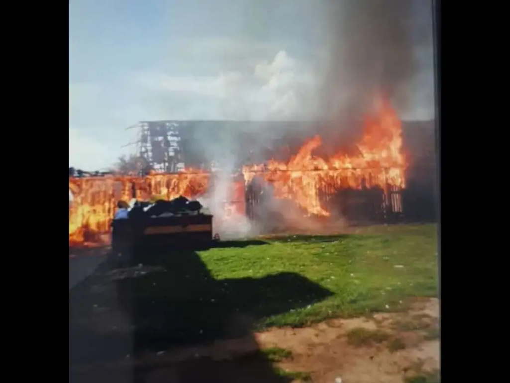 Strażakom udało się opanować groźny pożar (foto)