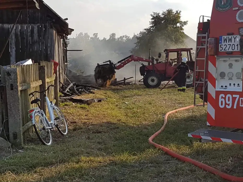 Strażakom udało się opanować groźny pożar (foto)