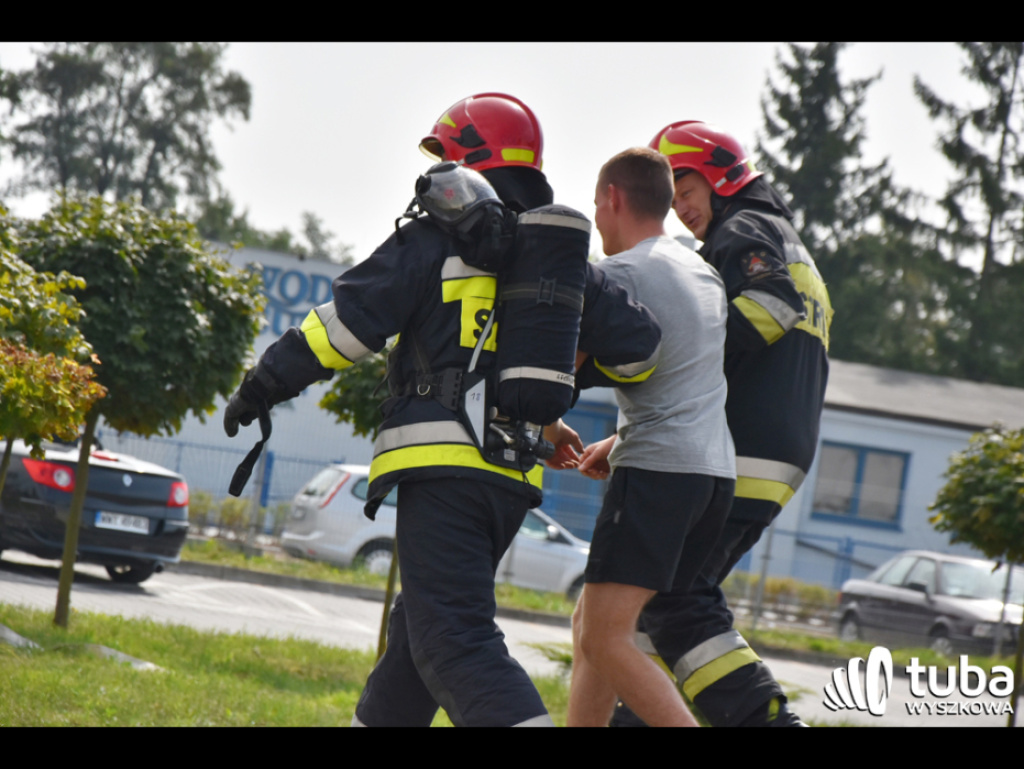 Terrorysta zaatakował wyszkowski szpital i wywołał pożar