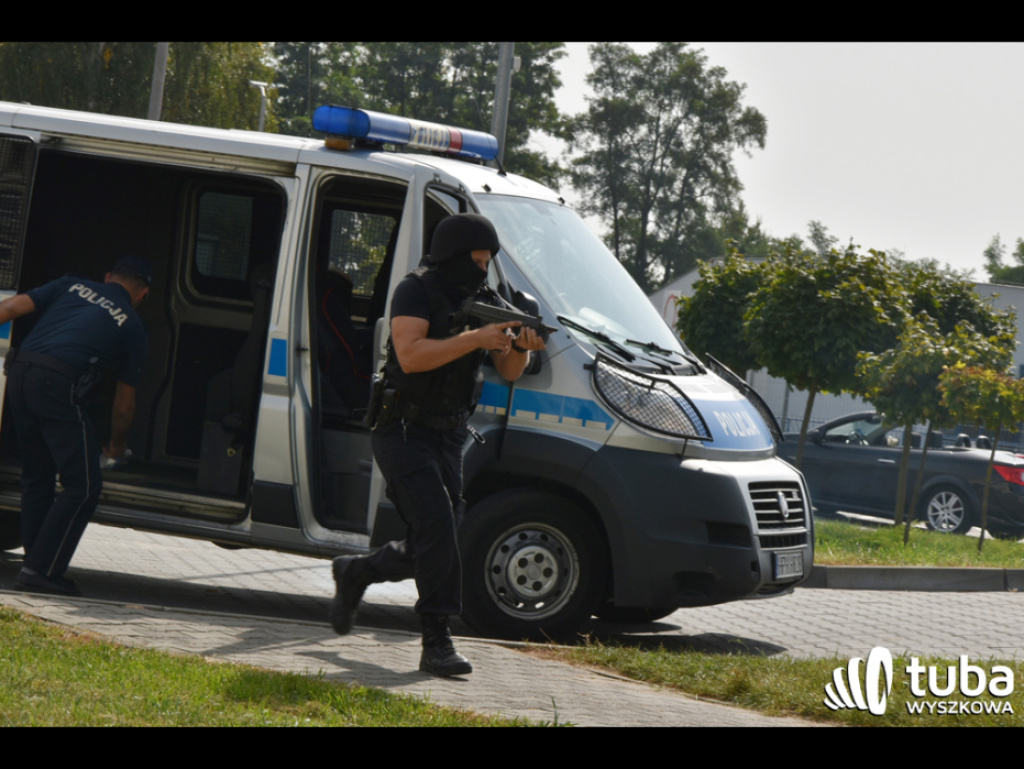 Terrorysta zaatakował wyszkowski szpital i wywołał pożar