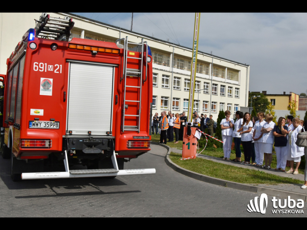 Terrorysta zaatakował wyszkowski szpital i wywołał pożar