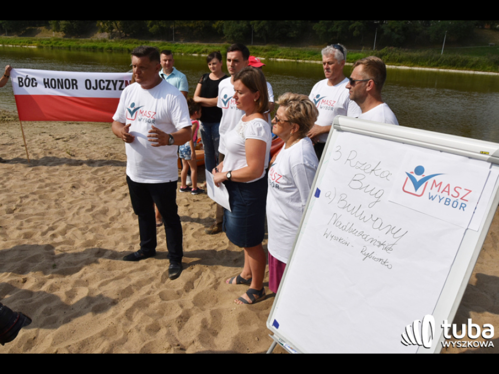 Bulwary nad Bugiem w 2020 roku. Wyborcza deklaracja Dariusza Andrzejewskiego
