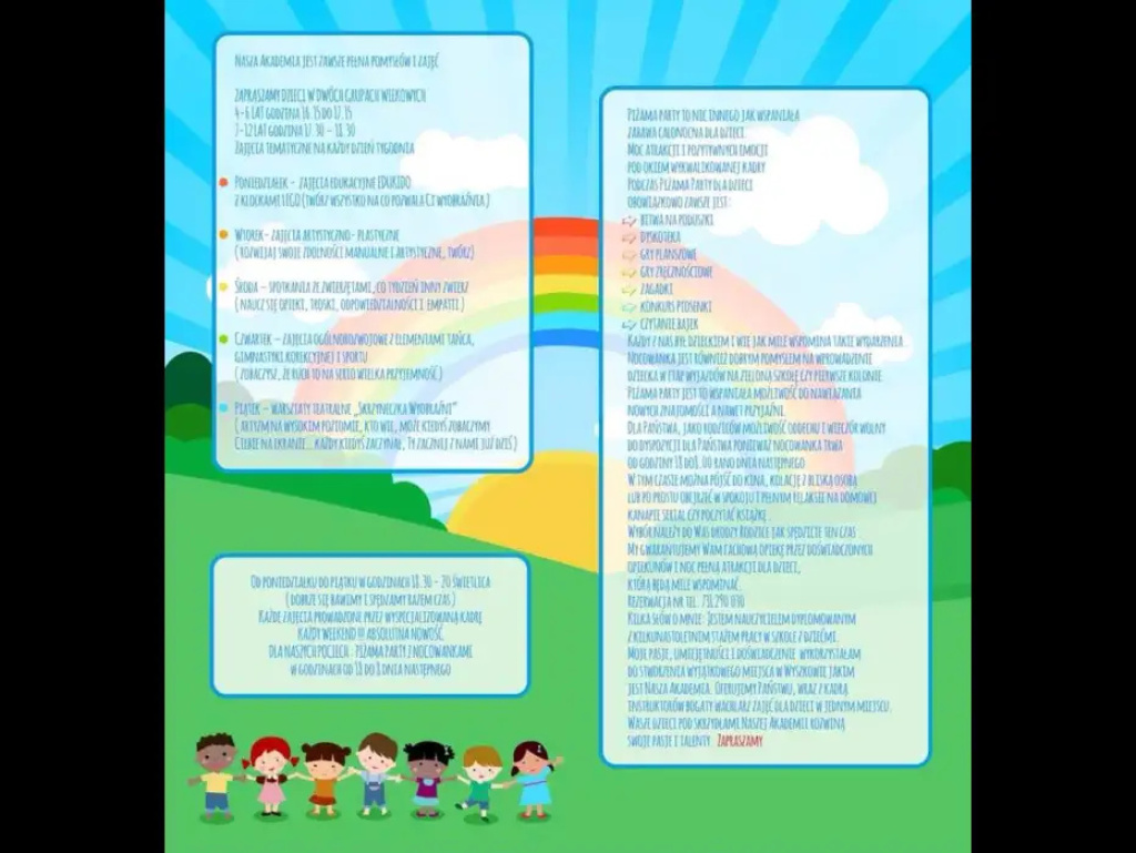 Akademia Dobrej Zabawy i Przyjemnej Edukacji w Wyszkowie - nowe miejsce stworzone dla dzieci