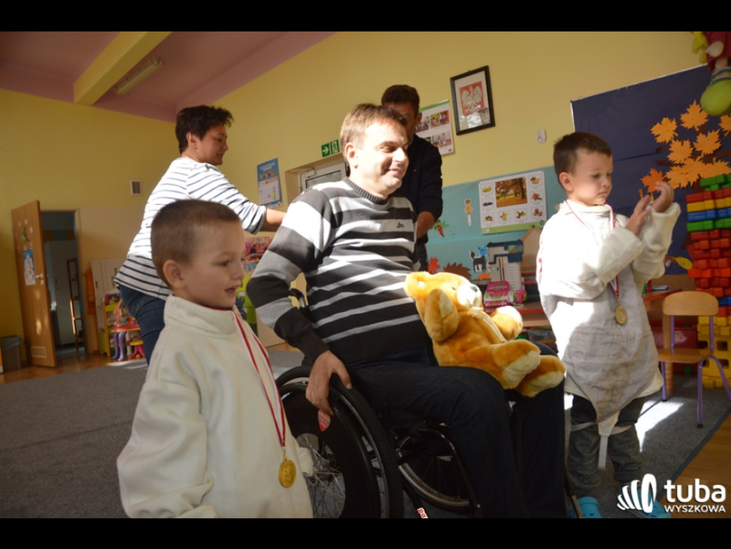Mirosław Chudy - człowiek przełamujący wszelkie bariery i ograniczenia gościł w Wyszkowie