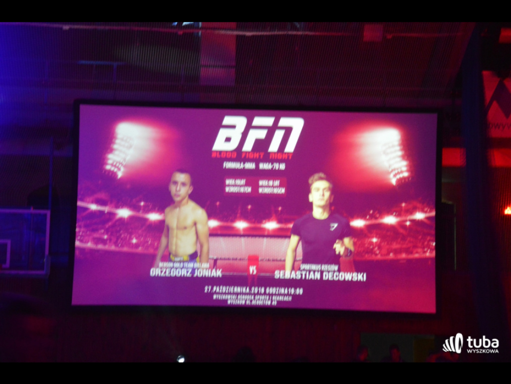 W oktagonie polała się krew. Blood Fight Night 1 za nami