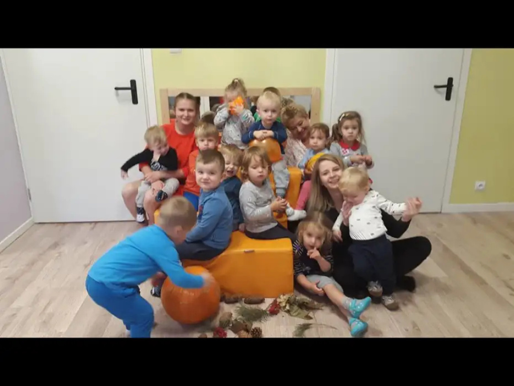 Halloweenowe czary-mary  w Żłobku A KU KU