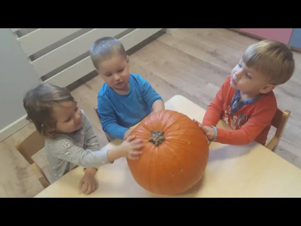 Halloweenowe czary-mary  w Żłobku A KU KU