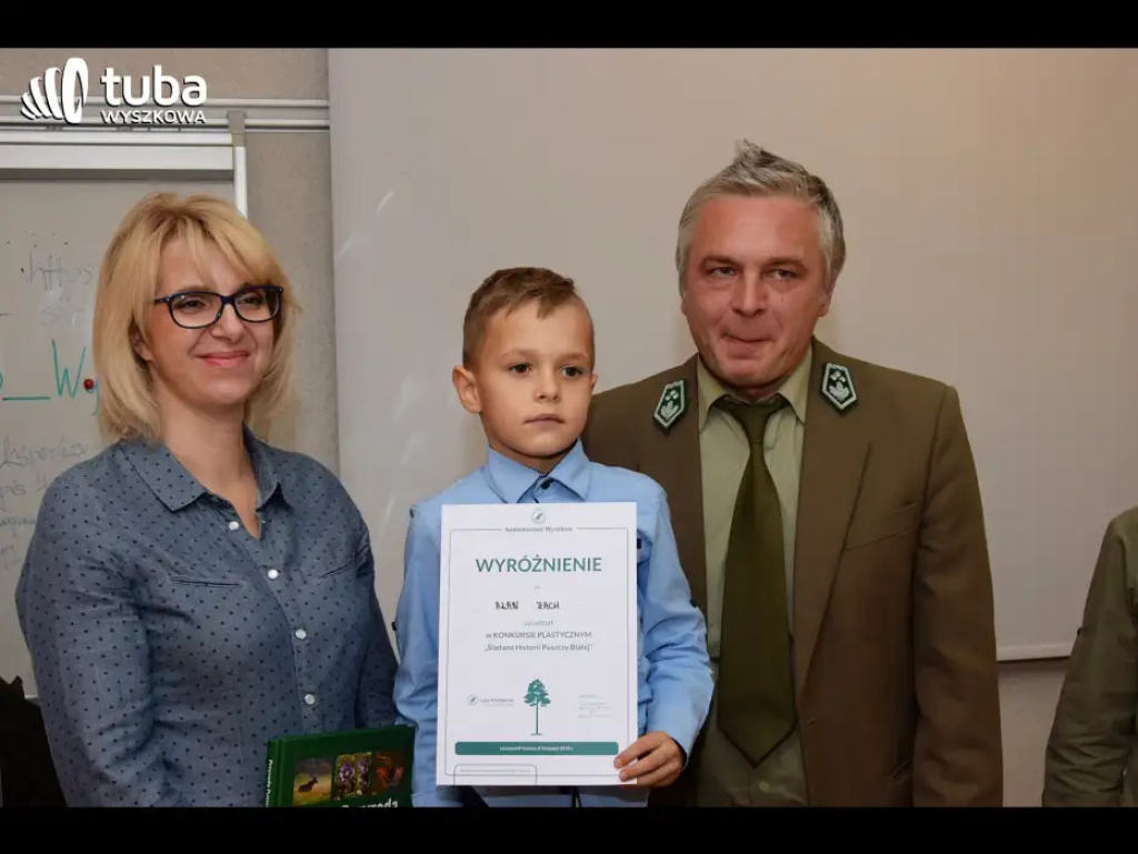 Puszcza Biała ukazana w patriotycznym konkursie