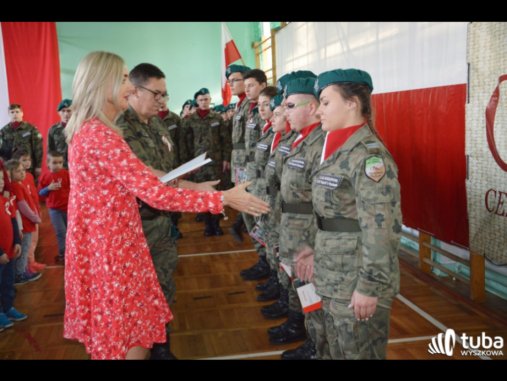 Ukochana Polsko, bądź wielka, potężna i wspaniała... Uczniowie CEZiU 