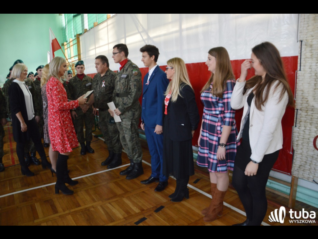 Ukochana Polsko, bądź wielka, potężna i wspaniała... Uczniowie CEZiU 
