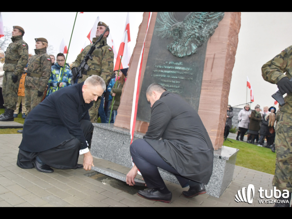 To swoista lekcja historii... prawdziwa, niezakłamana. W Wyszkowie stanął pomnik w hołdzie niezłomnym bohaterom
