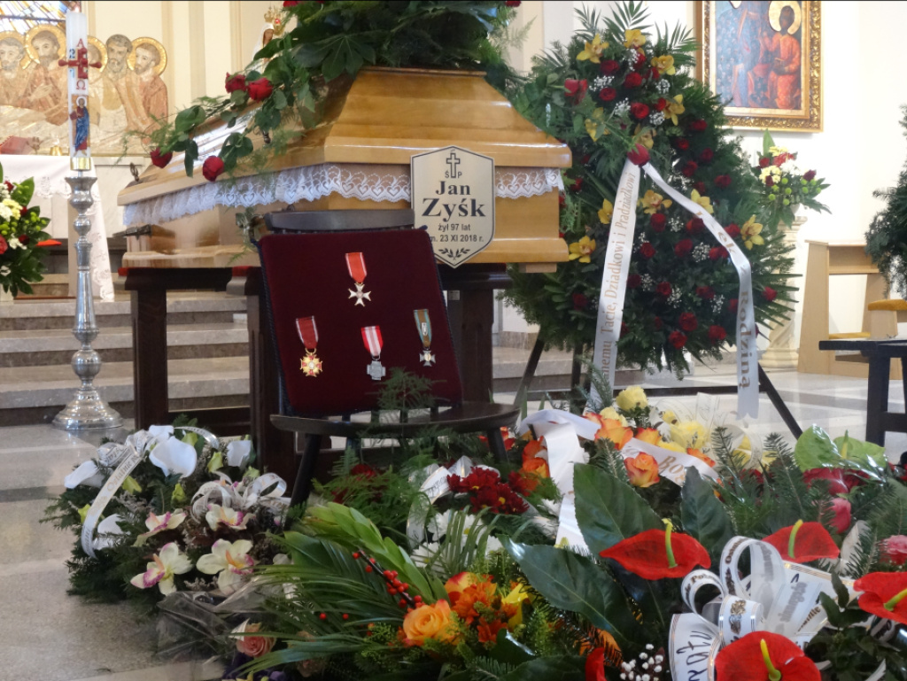 Ostatnie pożegnanie prof. Jana Zyśka ps. Nieugięty