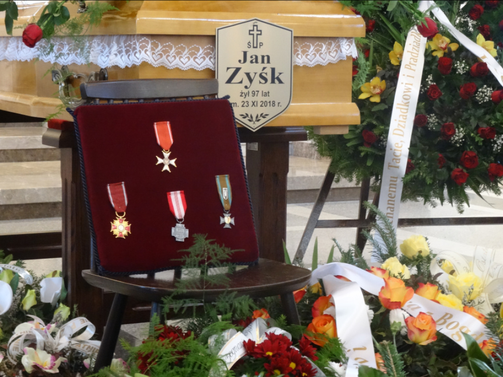 Ostatnie pożegnanie prof. Jana Zyśka ps. Nieugięty