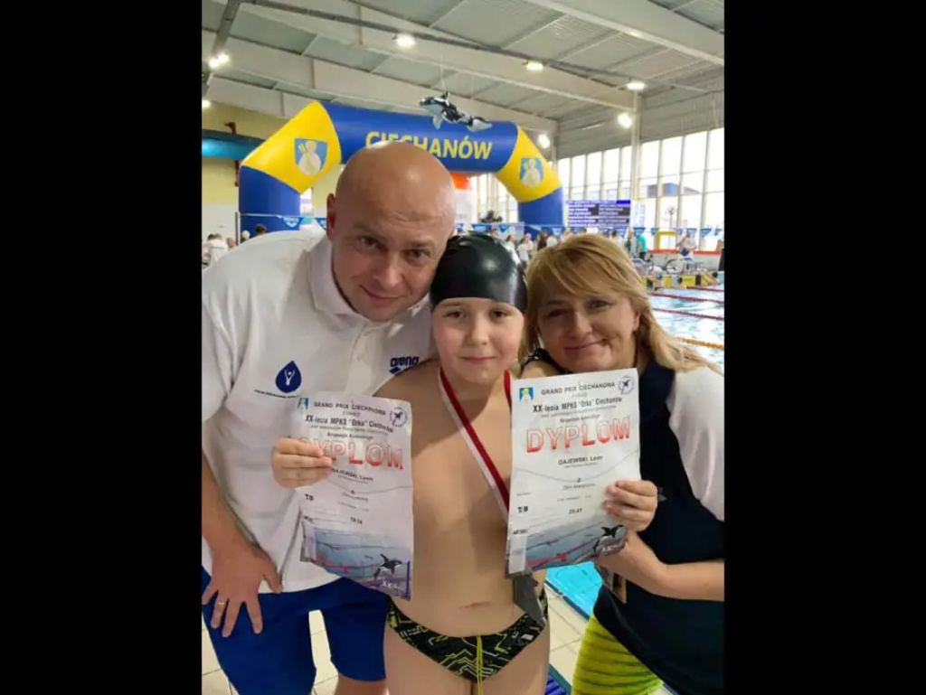Wyszkowscy pływacy z medalami