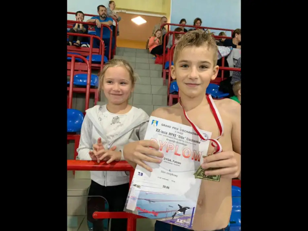 Wyszkowscy pływacy z medalami