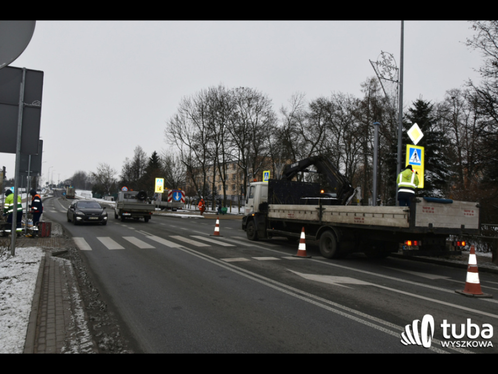 Nowe znaki i lampy pulsacyjne na Kościuszki. Będzie bezpieczniej na przejściu dla pieszych?
