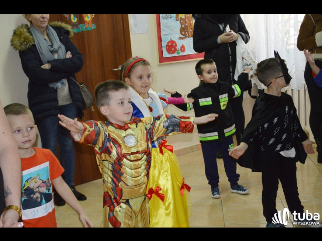 Karnawałowe szaleństwo przedszkolaków z 