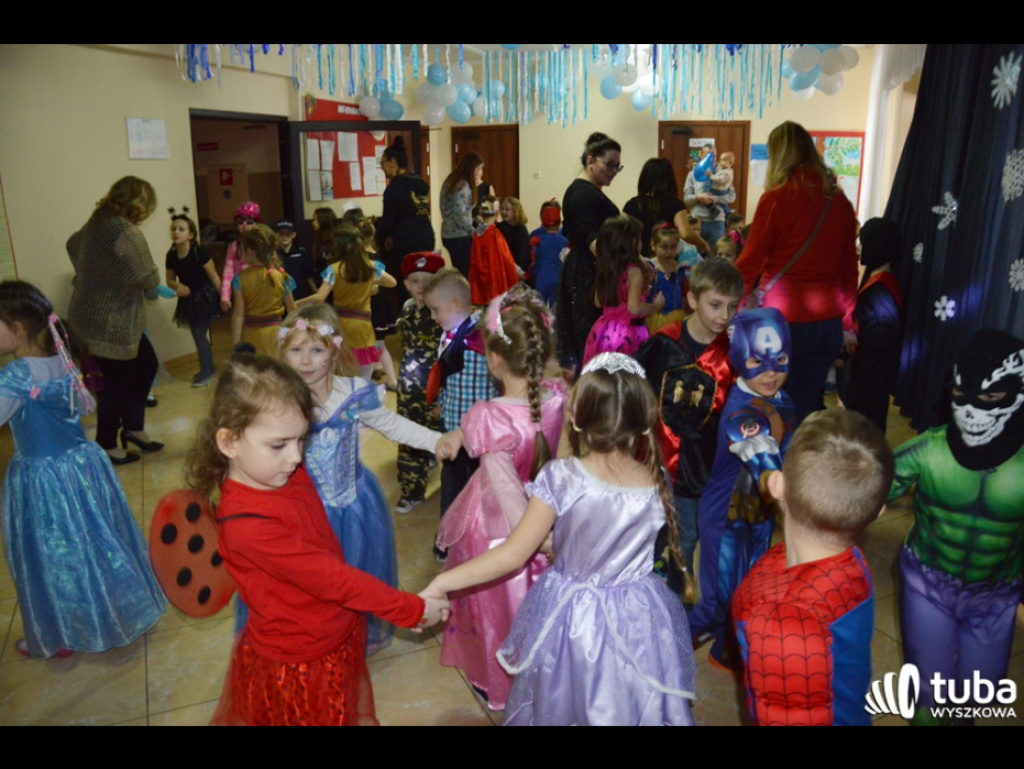 Karnawałowe szaleństwo przedszkolaków z 