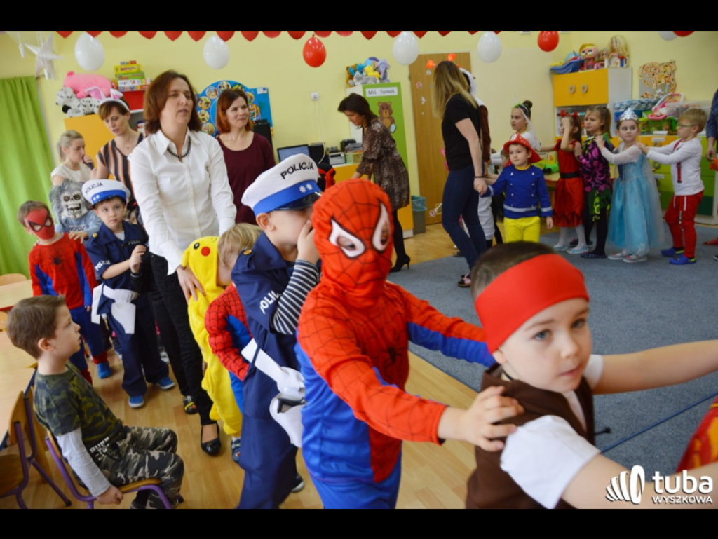 Walentynkowy nastrój w Przedszkolu nr 4 w Wyszkowie