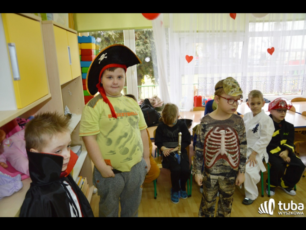 Walentynkowy nastrój w Przedszkolu nr 4 w Wyszkowie