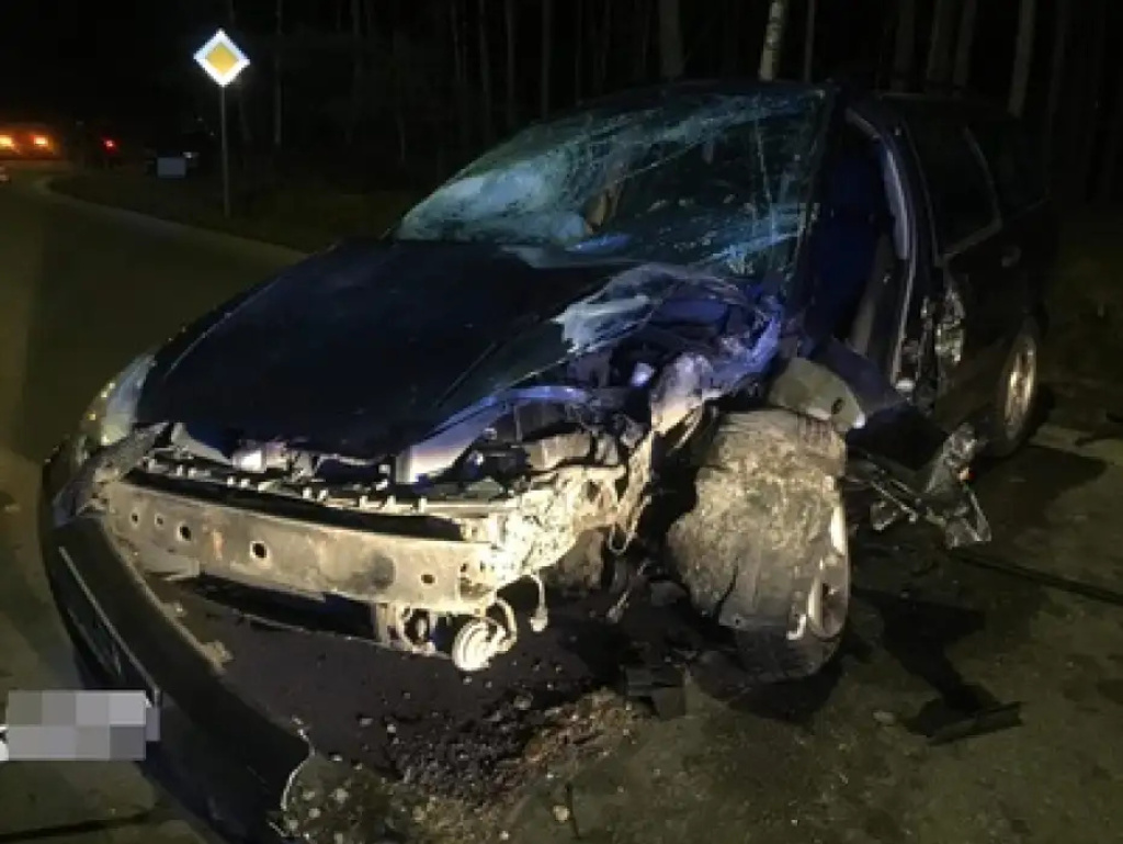 Wypadek i dwie kolizje - fatalny bilans wtorkowego popołudnia na wyszkowskich drogach (video)