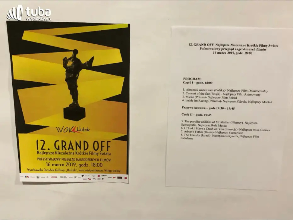 12. Grand Off. Wyszkowianie obejrzeli najlepsze niezależne filmy