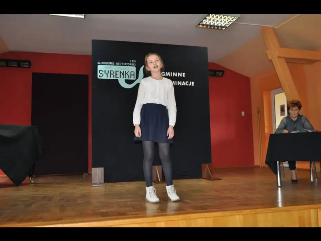 W Długosiodle odbyły się gminne eliminacje do konkursu recytatorskiego 