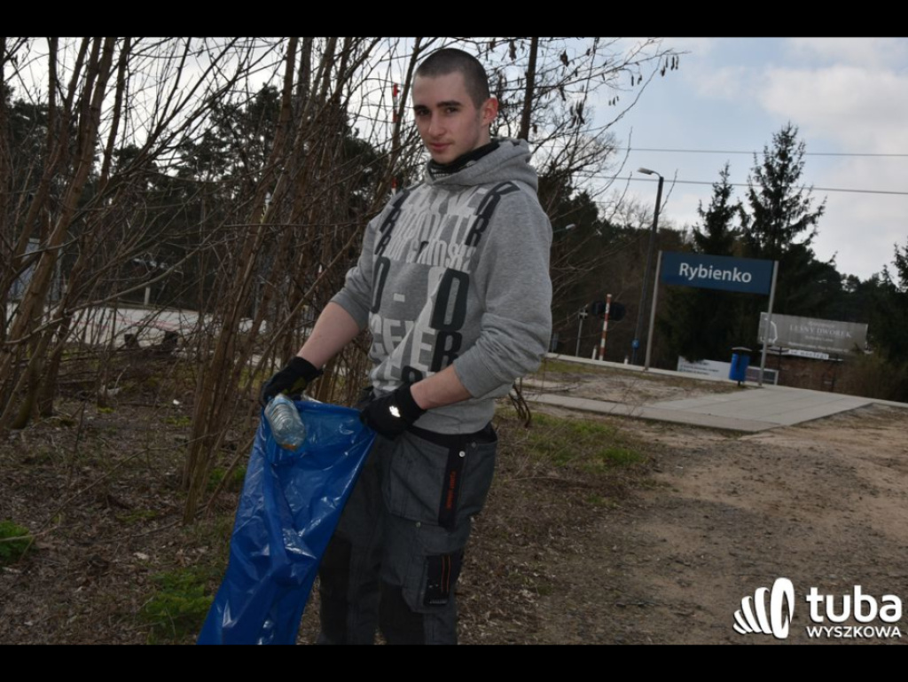 Wielkie porządki w Rybienku i okolicach