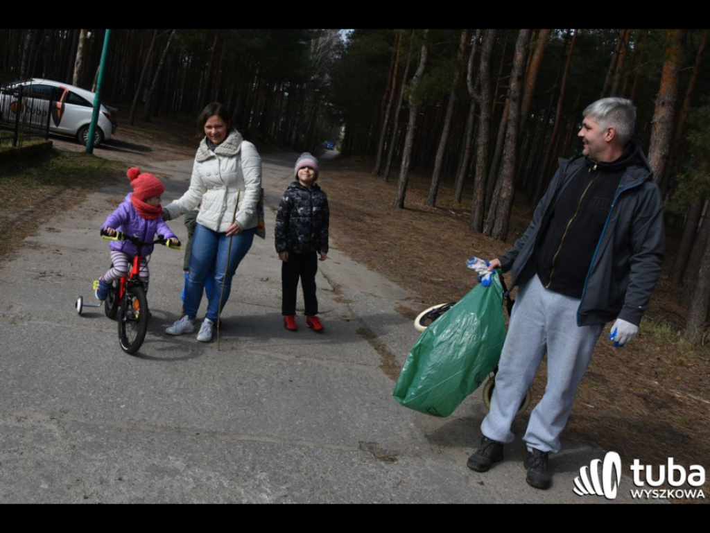 Wielkie porządki w Rybienku i okolicach